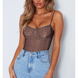 White Fox No Looking Back Bodysuit